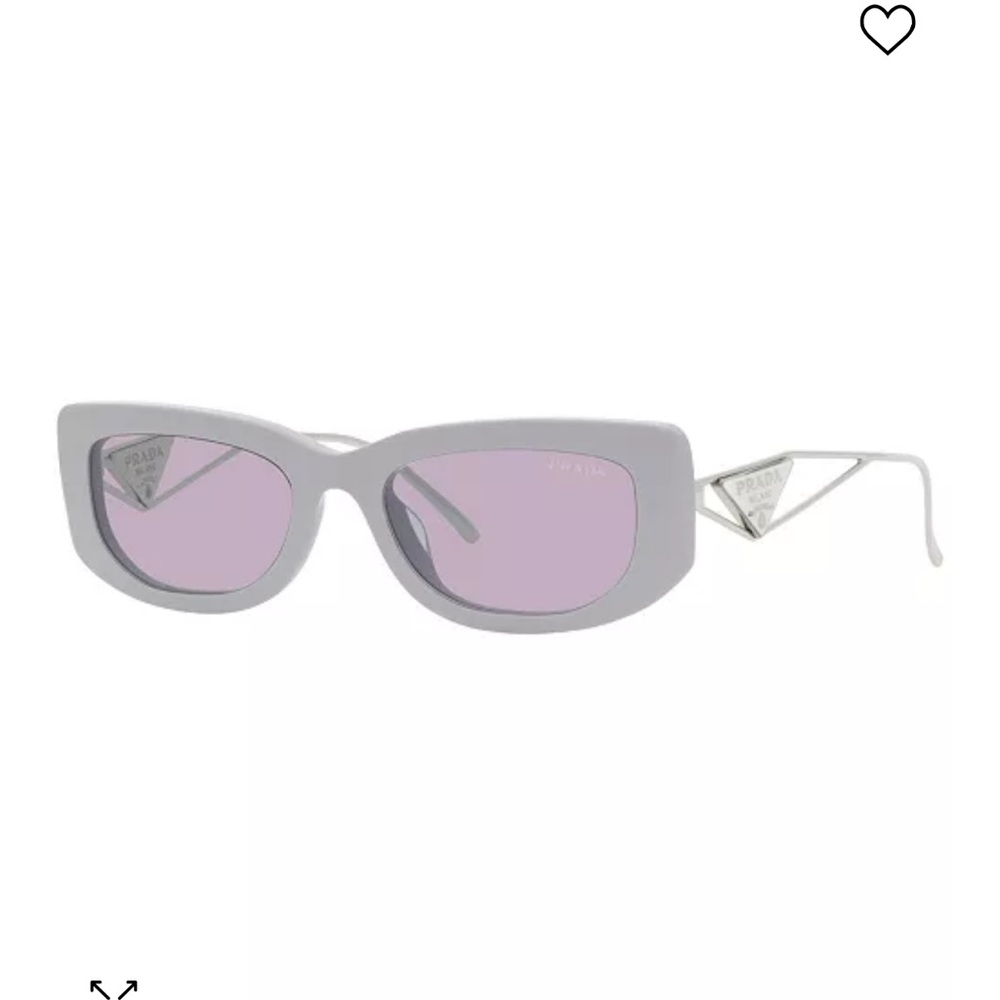 Prada PR14YS Rectangle Sunglasses for Women